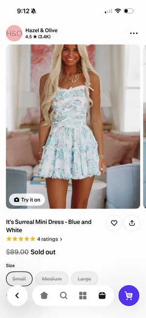 Hazel and Olive Mini Dress thumbnail 5