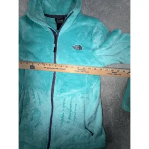 The North Face Osito 2 Jacket Women's XS Turquoise Aqua High Pile Fleece thumbnail 7