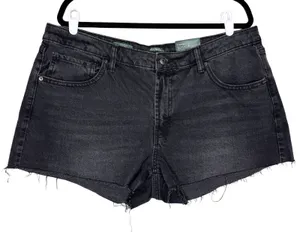 Wild Fable Low Rise Cutoff Denim Shorts Size 16 Y2K Grunge Streetwear Alt Edgy thumbnail 1