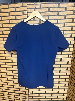 Figs navy technical collection scrub top size small thumbnail 2