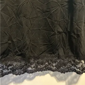 Rue 21 NWOT Black/White/Lace Adjustable Camisole (XL) thumbnail 6