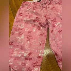 PINK Victoria’s Secret Vintage Graffiti Pajama Pants thumbnail 3