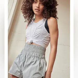 Free People movement way home arctic mist athletic shorts size small thumbnail 6