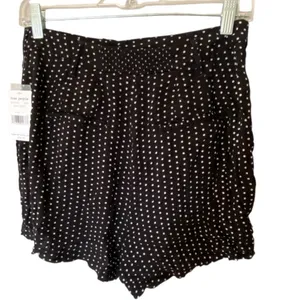 Free People Black Polka Dot Shorts‎ nwt thumbnail 4