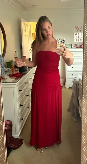Red Beginning Boutique Dress thumbnail 1