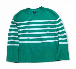 GAP Green Striped Sweater 💚 thumbnail 1