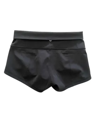 HTF: new Lululemon ॐ Wunder High Waist Yoga Running Short 2" Inseam ॐ Black 8 thumbnail 9