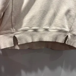 Aerie Beige Distress Crewneck Sweatshirt Sz Small thumbnail 4