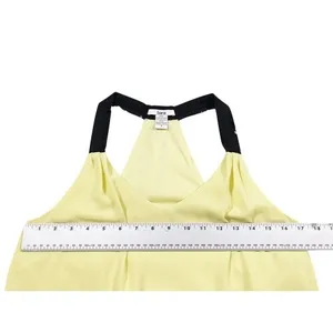 Bar III Yellow‎ Sleeveless Flowy Tank Top Size Small thumbnail 4