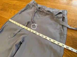 Thread & Supply Light Gray Wide-Leg Pants size XS thumbnail 8