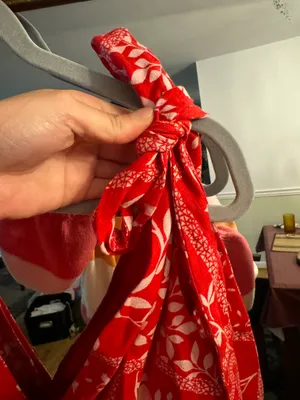 House Of Harley Red Paisley Dress thumbnail 5