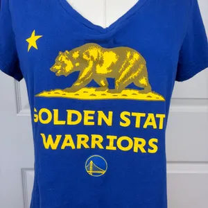 Fanatics blue golden state warriors tshirt thumbnail 3
