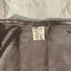 Y2K Elegant Brown Lace Trim Camisole size S thumbnail 8