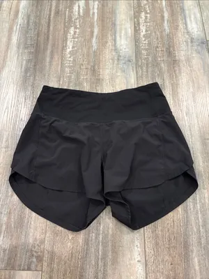 Lululemon Speed Up Shorts Black Women’s size 4 thumbnail 7
