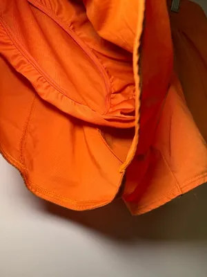Nike Dri-FIT Orange Running Shorts Women’s L Athletic Workout thumbnail 4