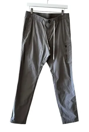 Vuori The Rise And Shine Organic Cotton Athletic Casual Gray Jogger Active Pants thumbnail 1