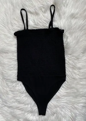 Forever 21 Smocked Cami Bodysuit thumbnail 4