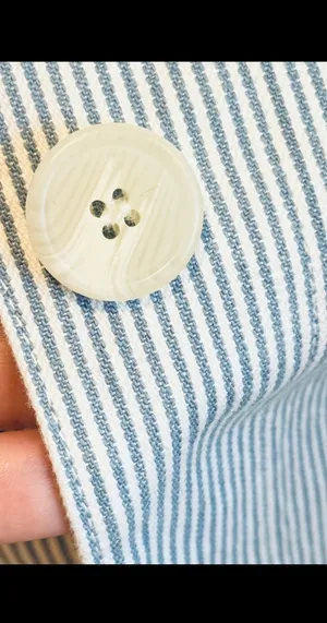Boden Seersucker Blazer Blue White Striped Tailored Jacket US 10 UK 14 thumbnail 8