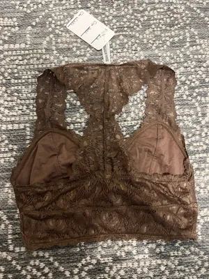 Lace bralette Brown thumbnail 2