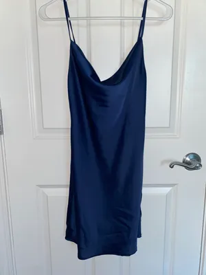 UO Cowl Neck Slip Dress thumbnail 2