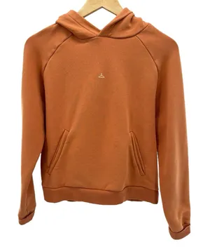 Holzweiler Hoodie‎ XS Orange Organic Cotton Blend Pullover Hooded Sweatshirt thumbnail 1
