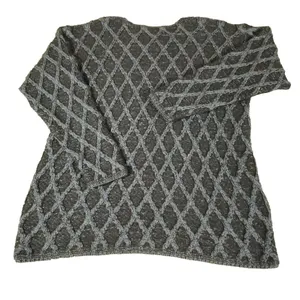 Connemara Knitwear Sweater Mens‎ Large-XL Chunky Pure New Wool Ireland Fisherman thumbnail 5