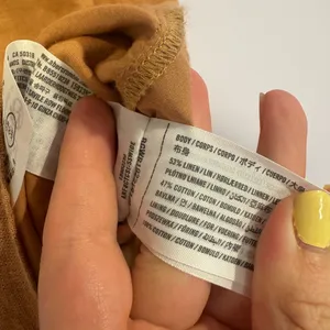 Abercrombie & Fitch Mustard Brown Mini Dress thumbnail 4