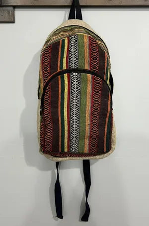 Boutique Hemp Backpack thumbnail 1