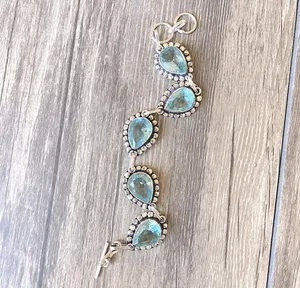 Ice Blue Quartz Bracelet thumbnail 4