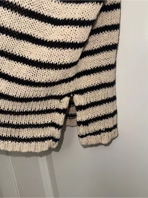 Lou & Grey Striped Crewneck Sweater thumbnail 4