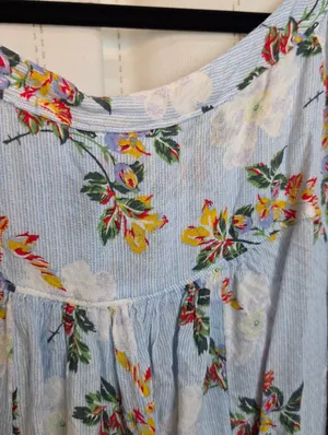 Anthropologie Maeve Floral Circle Top thumbnail 8