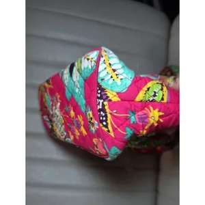 Vera Bradley Floral Quilted Tote Bag - Vibrant Pattern thumbnail 11