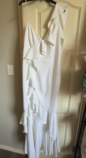 Lovers + Friends Dress White Maxi thumbnail 1