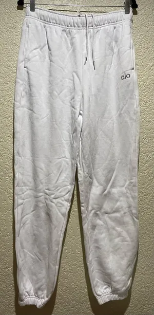 Alo Yoga Accolade Joggers Sweatpant white Size M thumbnail 2