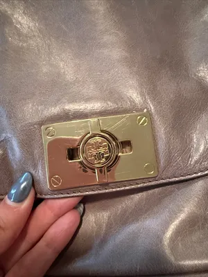 Tory Burch Gray Hobo Shoulder Bag thumbnail 8