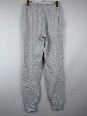 Abercrombie Soft A&F Light Grey Pull On Lounge Jogger Sweatpants Size Small thumbnail 4
