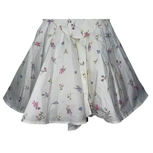 NWT Babyboo Analeigh White Multi Floral Corset Fit & Flare Mini Dress Size Small thumbnail 12