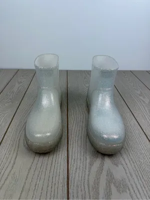 UGG Women's Drizlita Glitter Glam Waterproof Rain Booties US11 thumbnail 2