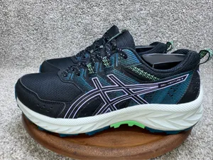 Size 6.5 - ASICS Gel Venture 9 Black Teal Violet W thumbnail 1