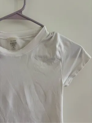 Aritzia Seamless White Top thumbnail 3