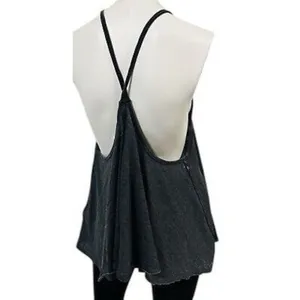 ✨Free People We The Free Gray Sandy Tank Sz Medium Top✨ thumbnail 5