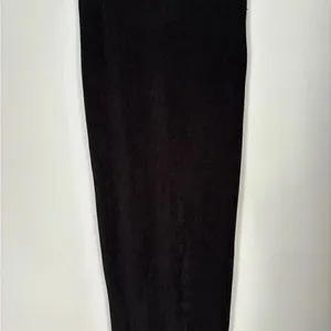 Princess Polly Long Skirt Front Slit Size US 4 Black thumbnail 8