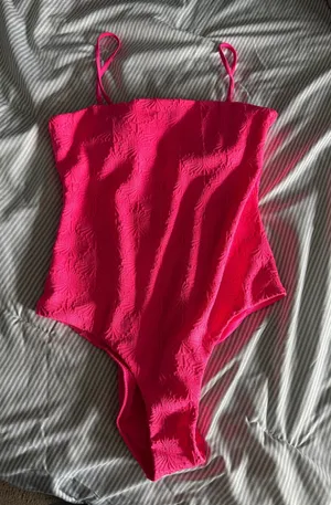 Pink Lily One piece swimsuit pink thumbnail 1