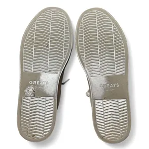 GREATS Royale Leather Sneakers White Made in Italy Women’s 8 Lace Up Casual thumbnail 4