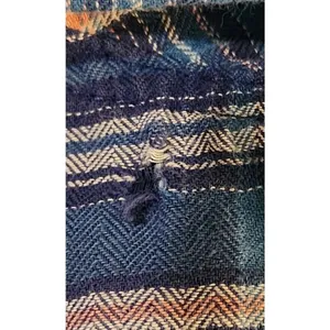 American Eagle Outfitters‎ Plaid Western Shirt Long Sleeve Button Up Size S thumbnail 6