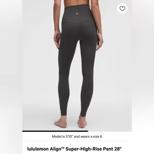Lululemon Align Super High Waisted 28” Leggings - Graphite Gray thumbnail 4