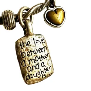 Brighton Art and Soul Daughter Mother Bangle Bracelet Twisted thumbnail 7
