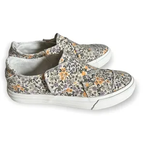 Gypsy Jazz Lavender Yellow Floral Ivory Sneaker thumbnail 2