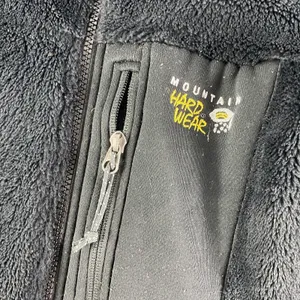 Mountain Hard Wear Jacket‎ Women's Small Fuzzy Fleece Full Zip Black Ladies thumbnail 4