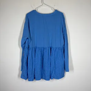 NWT Anthropologie Pilcro Babydoll Gingham Top Size Small thumbnail 5